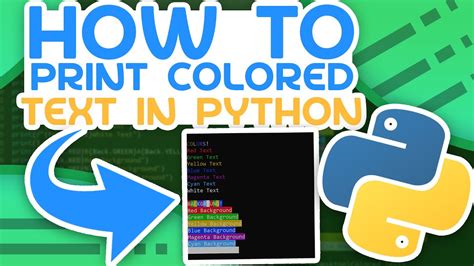 How to Print Colored Text in Python: A Deep Dive into the Magic of Colored Console Output