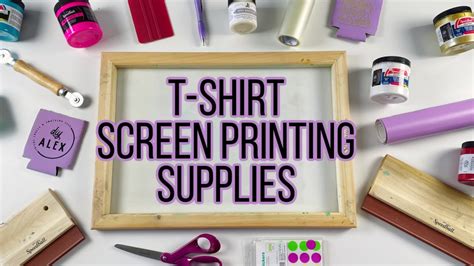 What Do You Need to Screen Print? - A Discussion on Screen Printing Requirements